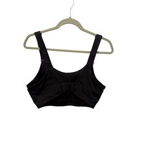 Livi Active Black Adjustable Strap Full Coverage Sports Bra Size 38DDD